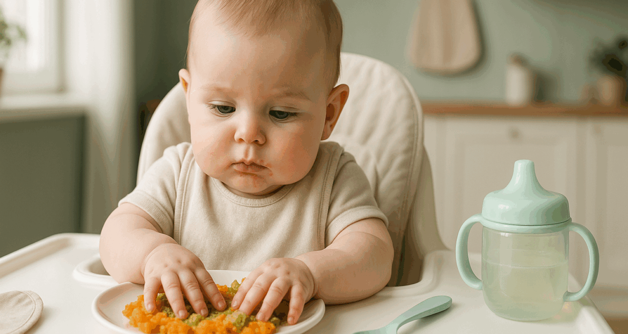 Repas bébé 6 mois : planning 7 jours + 10 recettes maison rapides