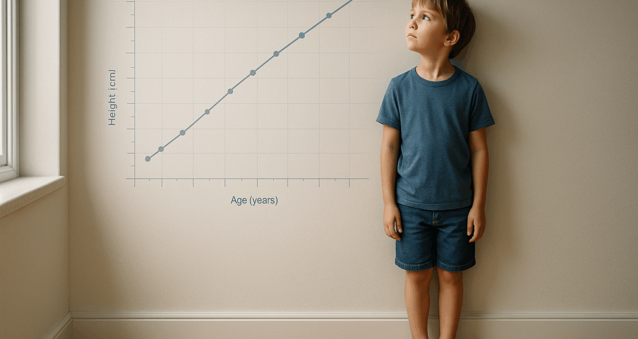 Courbe de croissance (garçon) : comment la lire et quand s’inquiéter — exemples pratiques